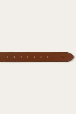 Hot Ringers Western James Kids Belt - Tawny Brown / Gold