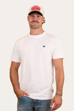 New Ringers Western Jarrahdale Mens Classic Fit T-Shirt - White