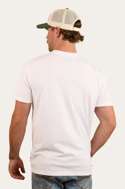New Ringers Western Jarrahdale Mens Classic Fit T-Shirt - White