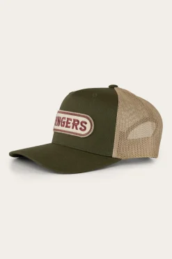 Sale Ringers Western Jaxton Trucker Cap - Khaki
