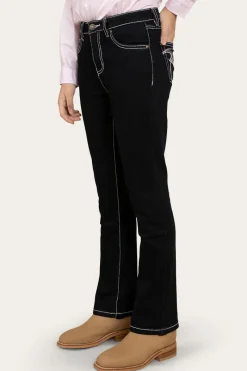 Online Ringers Western Joey Cowgirl Jean - Dark Blue