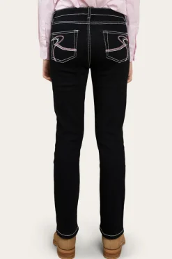 Online Ringers Western Joey Cowgirl Jean - Dark Blue