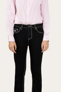 Online Ringers Western Joey Cowgirl Jean - Dark Blue