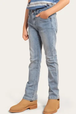 Clearance Ringers Western Joey Cowgirl Jean Light Blue
