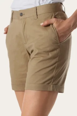 Discount Ringers Western Julia Womens Chino Short Clay
