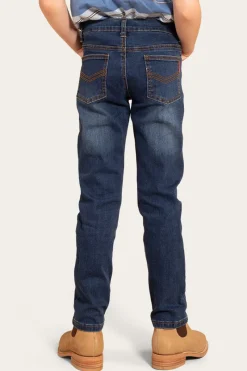 Clearance Ringers Western Junior Kids Jean Classic Blue
