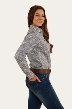 Sale Ringers Western Kacey Womens Dress Shirt - Blue