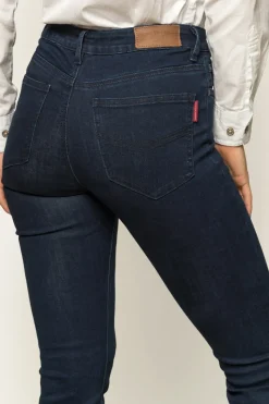 Ringers Western Katherine Womens Mid-Rise Bootleg Jeans - Indigo Blue