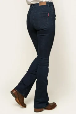 Ringers Western Katherine Womens Mid-Rise Bootleg Jeans - Indigo Blue