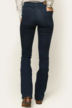 Ringers Western Katherine Womens Mid-Rise Bootleg Jeans - Indigo Blue