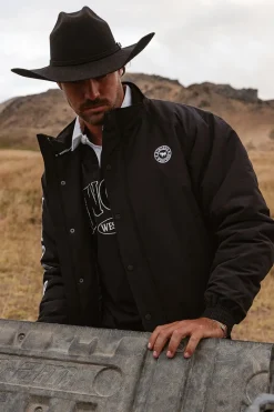 Sale Ringers Western Kidman Mens Jacket - Black / White
