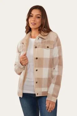 Online Ringers Western Killawarra Womens Corduroy Jacket - Woodsmoke