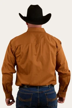 Sale Ringers Western King River Full Button Work Shirt - Tobacco