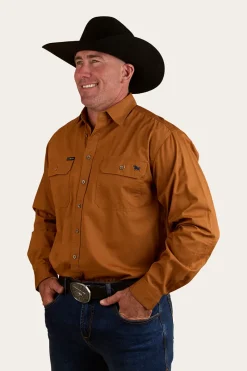 Sale Ringers Western King River Full Button Work Shirt - Tobacco