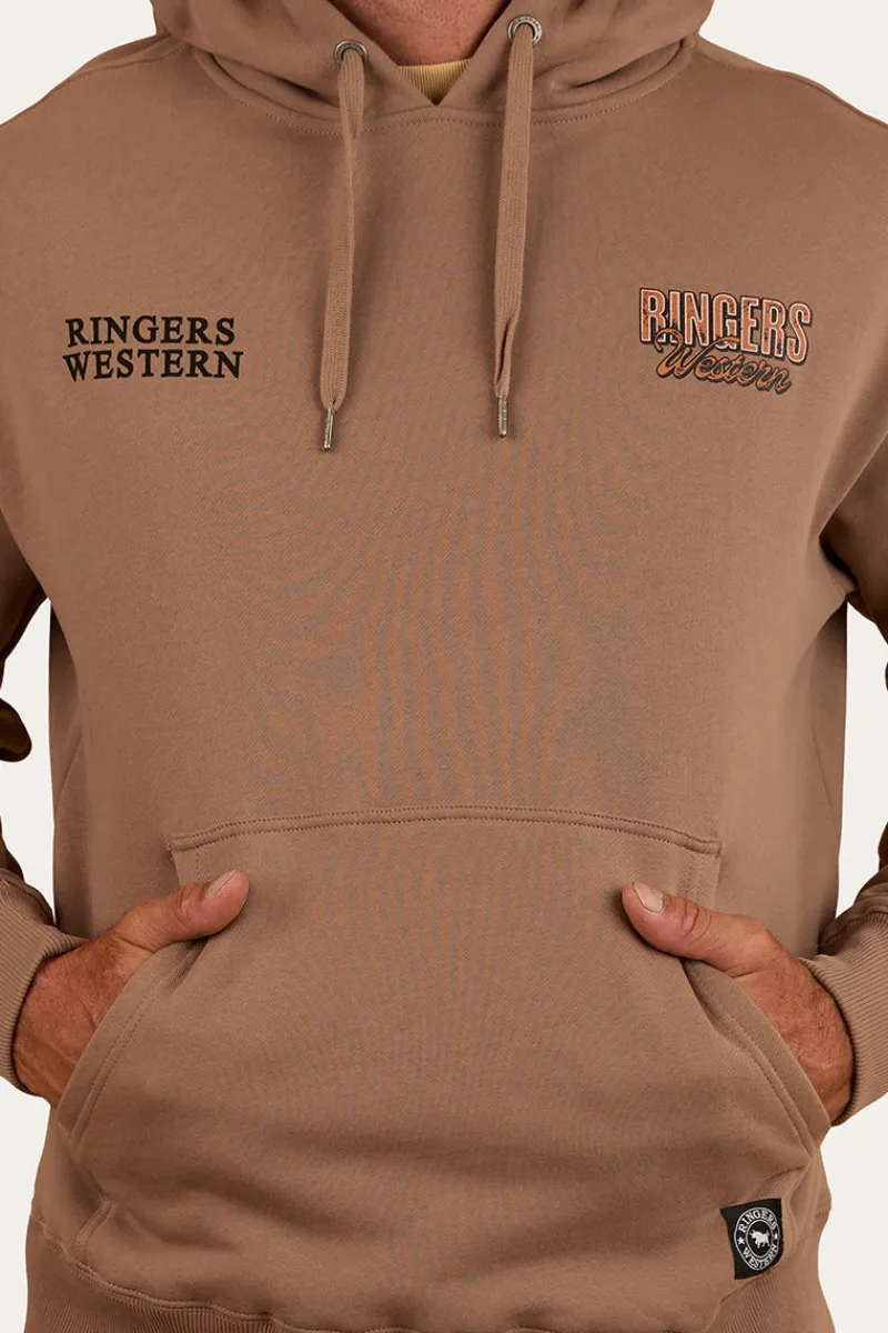 Sale Ringers Western KNX Oversized Unisex Hoodie - Camel