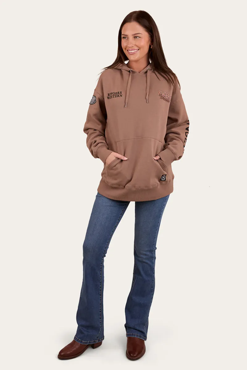Sale Ringers Western KNX Oversized Unisex Hoodie - Camel