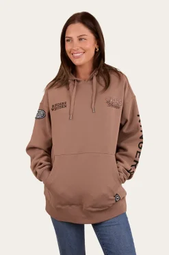 Sale Ringers Western KNX Oversized Unisex Hoodie - Camel