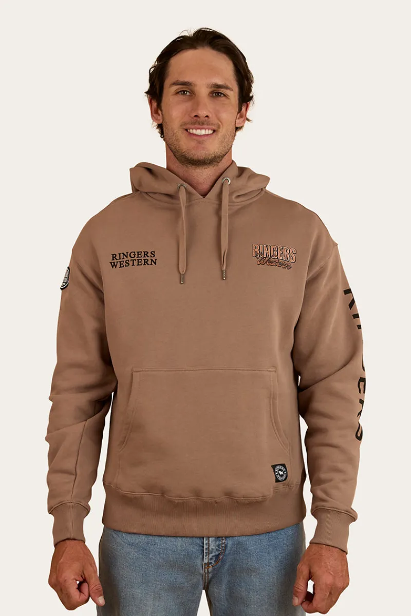 Sale Ringers Western KNX Oversized Unisex Hoodie - Camel