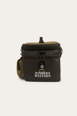 Sale Ringers Western Kununurra Cooler Bag - Black / Military Green