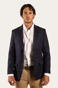 Online Ringers Western Lawson Mens Blazer - Dark Navy