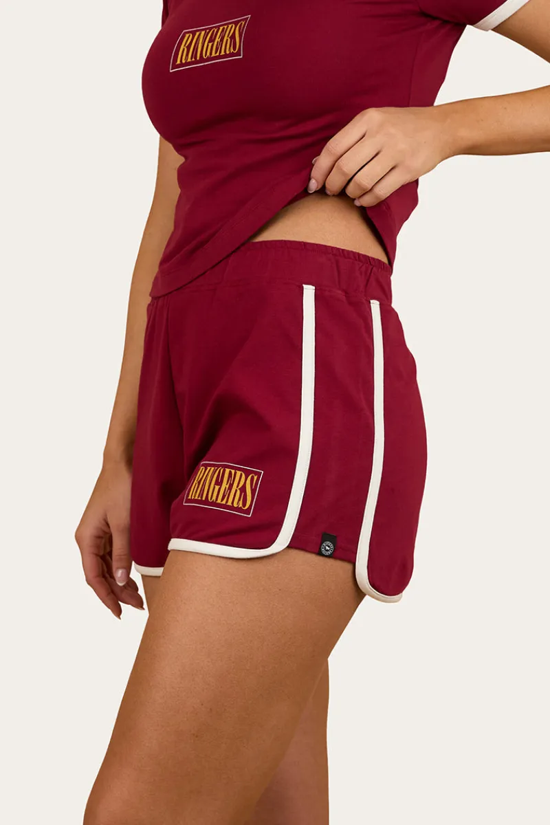 Discount Ringers Western Lolita Womens Short - Burgundy