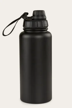 Outlet Ringers Western Longview Drink Bottle - Black