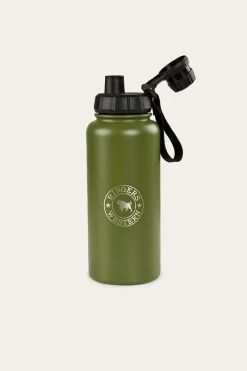 Best Ringers Western Longview Drink Bottle - Cactus Green