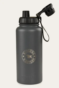 Discount Ringers Western Longview Drink Bottle - Charcoal