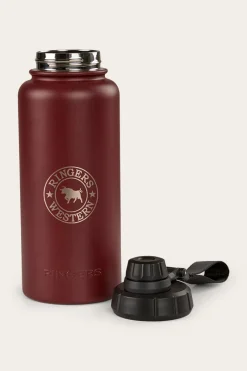 New Ringers Western Longview Drink Bottle - Maroon
