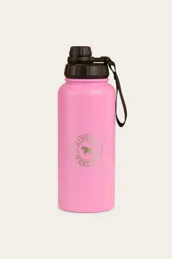 Discount Ringers Western Longview Drink Bottle - Pastel Pink