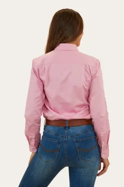 Sale Ringers Western Malaya Womens Dress Shirt - Pastel Pink