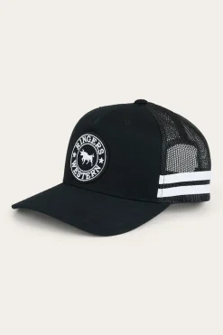 Ringers Western McCoy Kids Trucker Cap - Black / White