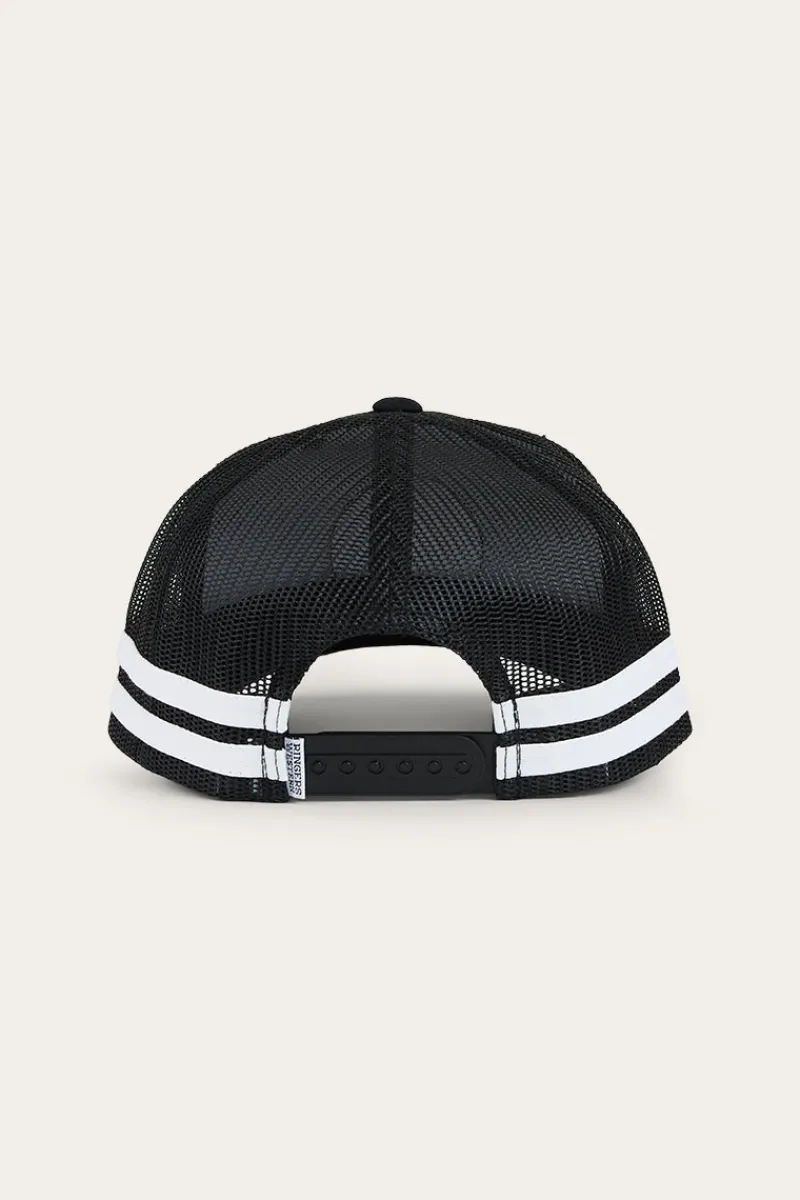 Ringers Western McCoy Kids Trucker Cap - Black / White