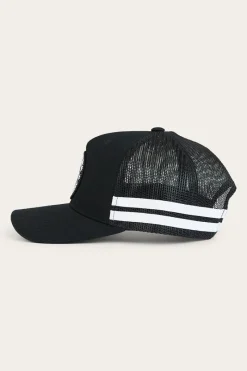 Ringers Western McCoy Kids Trucker Cap - Black / White