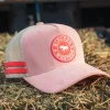 Discount Ringers Western McCoy Kids Trucker Cap - Barley Pink
