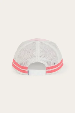 Discount Ringers Western McCoy Kids Trucker Cap - Barley Pink