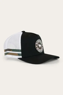 Hot Ringers Western McCoy Kids Trucker Cap - Black/Camo