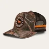 Outlet Ringers Western McCoy Trucker Cap - Camo/Orange