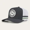 New Ringers Western McCoy Trucker Cap - Charcoal/Leaf