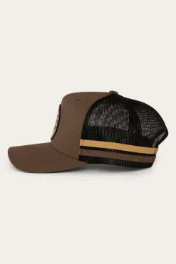 Clearance Ringers Western McCoy Trucker Cap - Chocolate