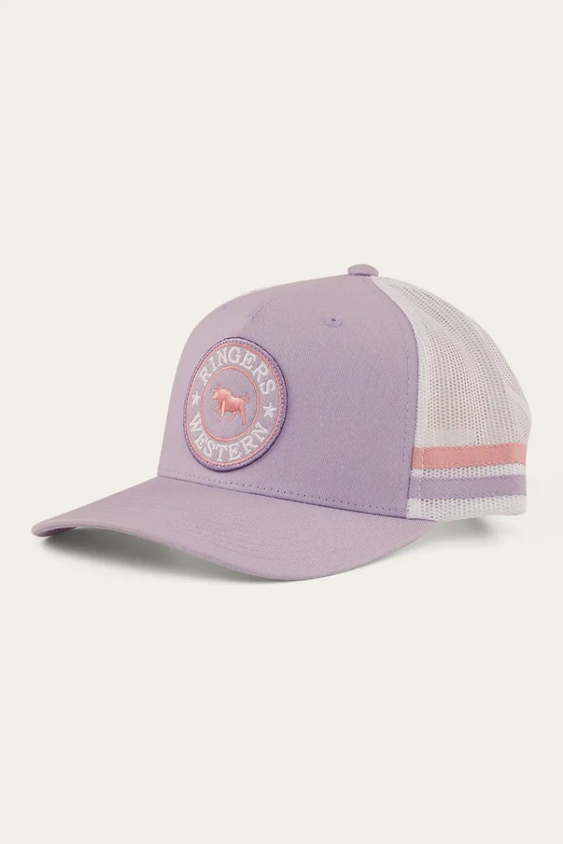 Best Ringers Western McCoy Trucker Cap - Lilac