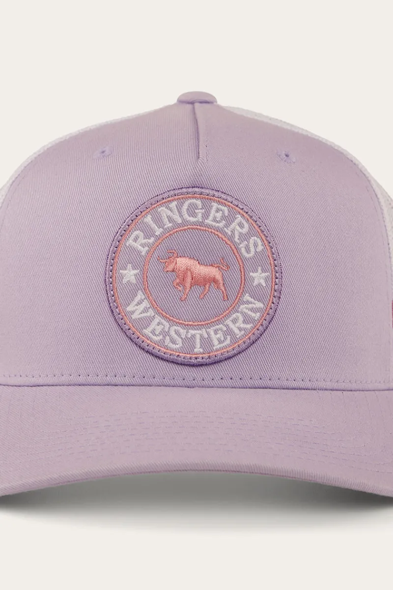 Best Ringers Western McCoy Trucker Cap - Lilac