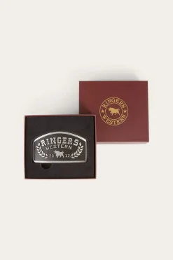 Hot Ringers Western Midlands Belt Buckle - Silver