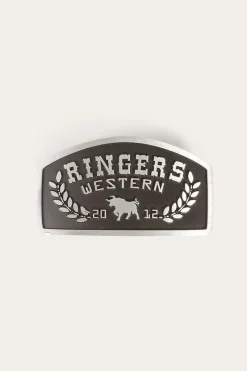 Hot Ringers Western Midlands Belt Buckle - Silver