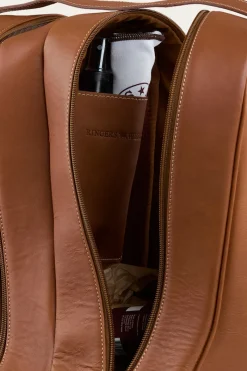 Clearance Ringers Western Miguel Leather Boot Bag - Bourbon