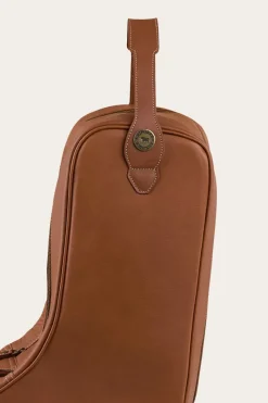 Clearance Ringers Western Miguel Leather Boot Bag - Bourbon