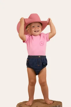 Clearance Ringers Western Mila Babies Nappy Bloomer - Classic Blue