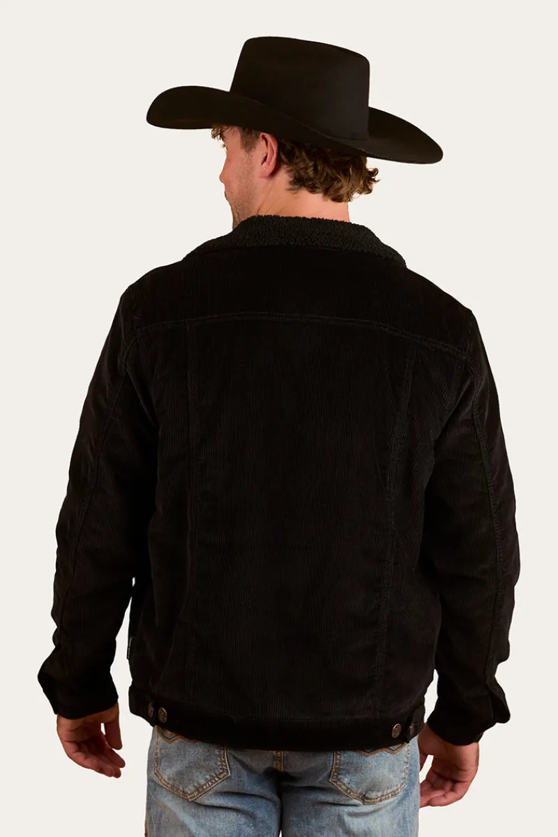 Ringers Western Milawa Mens Corduroy Jacket - Black