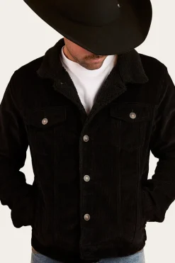 Ringers Western Milawa Mens Corduroy Jacket - Black