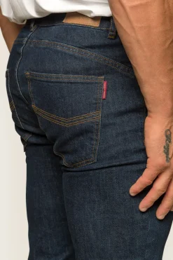 Outlet Ringers Western Mitchell Mens Straight Leg Jean - Dark Blue